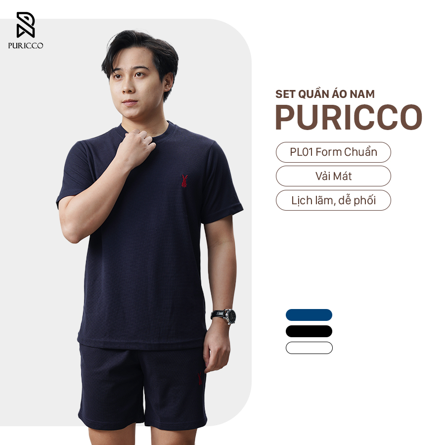 Bộ Quần Áo Nam Mùa Hè PURICCO - Ảnh 2